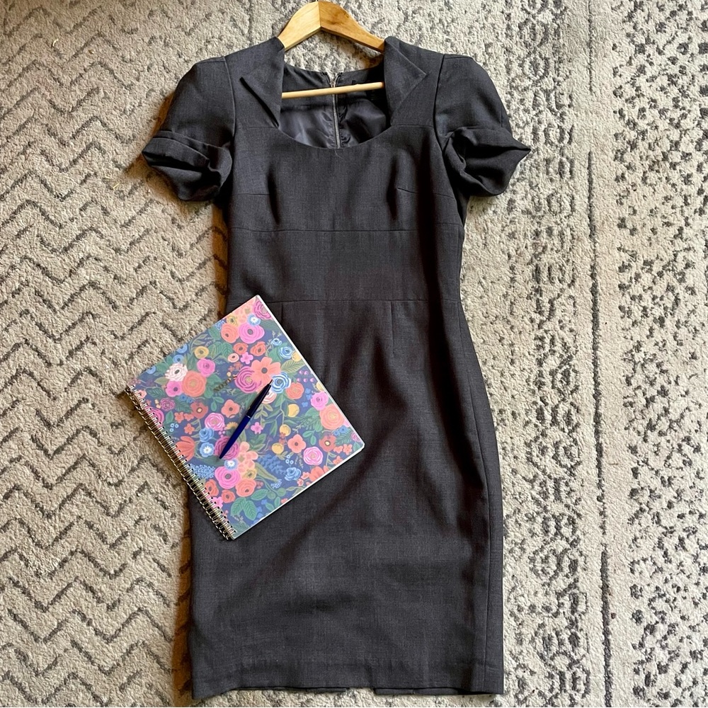 Sandra Angelazzi Professional Grey Dress - size 36